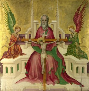 La Trinidad con Cristo Crucificado de Austrian